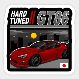 JDM TOYOTA GT 86 (RED) Sticker